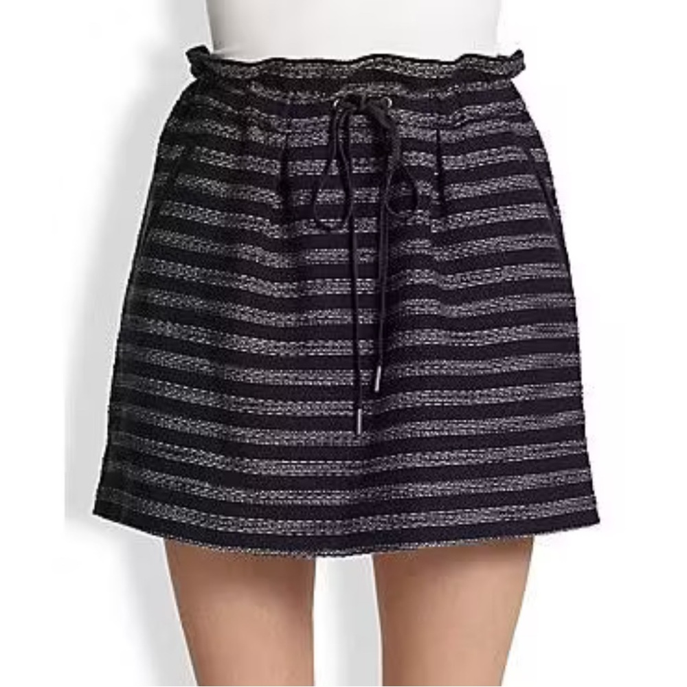 Marc by Marc Jacobs Navy Striped Women's Skirt